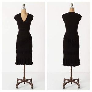 Anthropologie Sparrow Marilyn Ribbed Knit Dress S